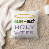 聖週間(パームサンデーから聖なる木曜日) クッション (ブランケット)