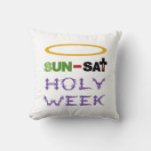 聖週間(パームサンデーから聖なる木曜日) クッション (正面)