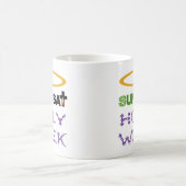 聖週間（パームサンデーから聖なる木曜日） コーヒーマグカップ (中央)