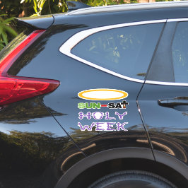 聖週間（パームサンデーから聖なる木曜日） シール