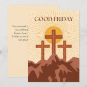 聖金曜日のカード シーズンカード (正面/裏面)