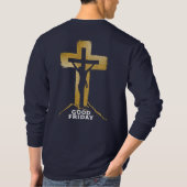 聖金曜日 | メンズ ロングスリーブ Tシャツ (裏面)