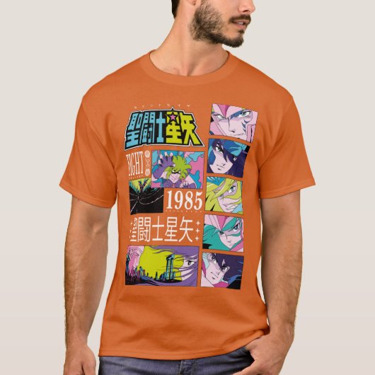 聖闘士星矢 少女 Tシャツ (正面)