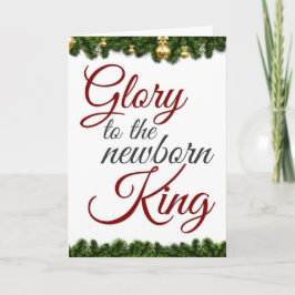 聖降生まれたばかりの誕祭 カード