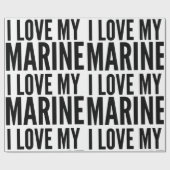 聖降誕いけな祭は僕の海を愛す ラッピングペーパー (フラット)