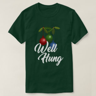 聖降誕つる祭飾りユーモア Tシャツ