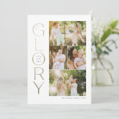 聖降誕フェイク祭の金箔に栄光 シーズンカード (スタンド正面)