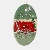 聖降誕祭おめでとう セラミックオーナメント (右)