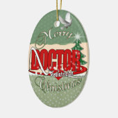 聖降誕祭おめでとう セラミックオーナメント (左)