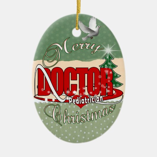 聖降誕祭おめでとう セラミックオーナメント (正面)