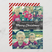 聖降誕祭おめでとう |雪片 シーズンカード (正面/裏面)