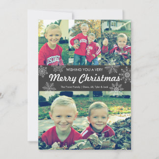 聖降誕祭おめでとう |雪片 シーズンカード