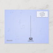 聖降誕祭おもしろいお目出とうございます シーズンポストカード (裏面)