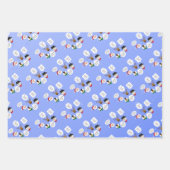 聖降誕祭おもしろいお目出とうございます ラッピングペーパーシート (正面)