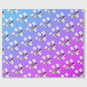 聖降誕祭おもしろいお目出とうございます ラッピングペーパー (フラット)