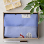 聖降誕祭おもしろいお目出とうございます 薄葉紙 (ギフト)