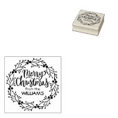 聖降誕祭おカスタム目出とう。 ラバースタンプ (押印)