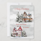 聖降誕祭お前の家へビクトリアン シーズンカード (正面)