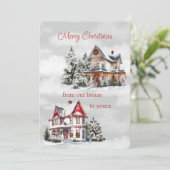 聖降誕祭お前の家へビクトリアン シーズンカード (スタンド正面)