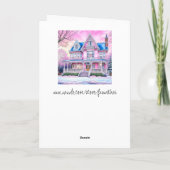 聖降誕祭お前の家へ カード (裏面)