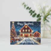 聖降誕祭お前の家へ ポストカード (スタンド正面)