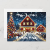 聖降誕祭お前の家へ ポストカード (正面/裏面)