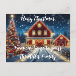 聖降誕祭お前の家へ ポストカード