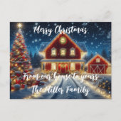 聖降誕祭お前の家へ ポストカード (正面)