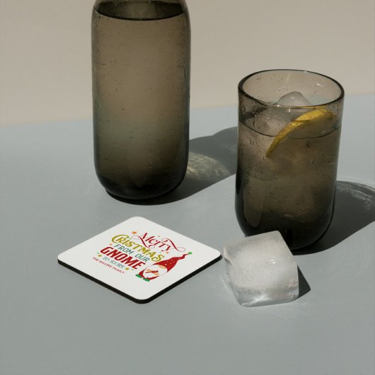 聖降誕祭お前の格言へ スクエアペーパーコースター