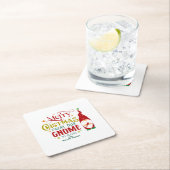 聖降誕祭お前の格言へ スクエアペーパーコースター (インサイチュ)