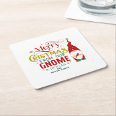 聖降誕祭お前の格言へ スクエアペーパーコースター (アングル)