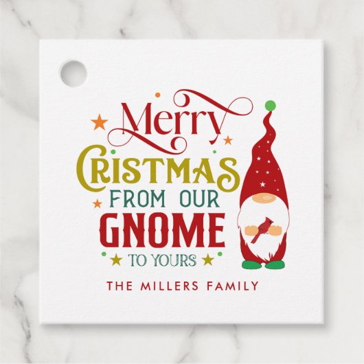 聖降誕祭お前の格言へ フェイバータグ (正面)