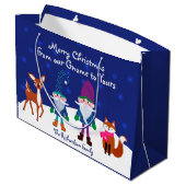 聖降誕祭お前の青い格言へ ラージペーパーバッグ (裏面アングル)