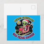 聖降誕祭お前汚い人間 シーズンポストカード (正面/裏面)