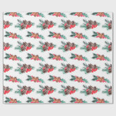 聖降誕祭お正月のお目出とう ラッピングペーパー (フラット)