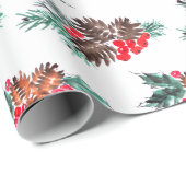 聖降誕祭お正月のお目出とう ラッピングペーパー (ロールコーナー)