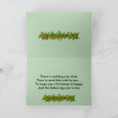 聖降誕祭お母さんウェスティーカード シーズンカード (内部)