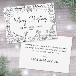 聖降誕祭お洒落の祝辞 シーズンカード