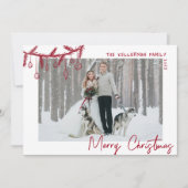 聖降誕祭お洒落の聖降誕祭 シーズンカード (正面)