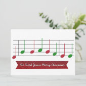 聖降誕祭お目出とうございます赤緑 シーズンカード (スタンド正面)