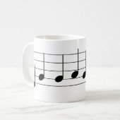 聖降誕祭お目出とうございます コーヒーマグカップ (正面左)