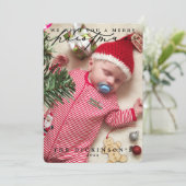 聖降誕祭お目出とうございます シーズンカード (スタンド正面)