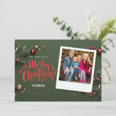 聖降誕祭お目出とうございます シーズンカード (スタンド正面)