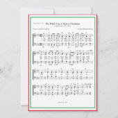 聖降誕祭お目出とうございます シーズンカード (正面)