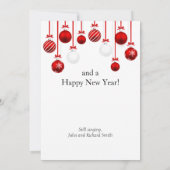 聖降誕祭お目出とうございます シーズンカード (裏面)