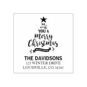 聖降誕祭お目出とうございます ラバースタンプ (インプリント)