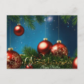 「聖降誕祭お目出とうごめでたい願い ポストカード (正面)