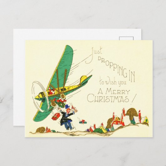 聖降誕祭お目出とうとして立ち寄るだけだ ポストカード (正面/裏面)