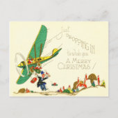 聖降誕祭お目出とうとして立ち寄るだけだ ポストカード (正面)