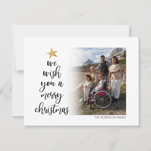 聖降誕祭お目出とうなどと言うなんて単純な事だ |写真 シーズンカード (正面)